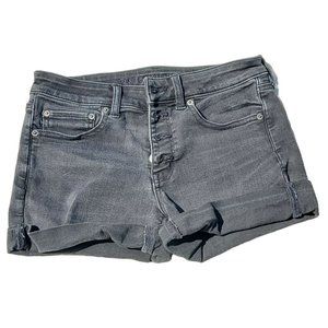 American Eagle Shorts Girl's Size 6 Black Next Level Stretch